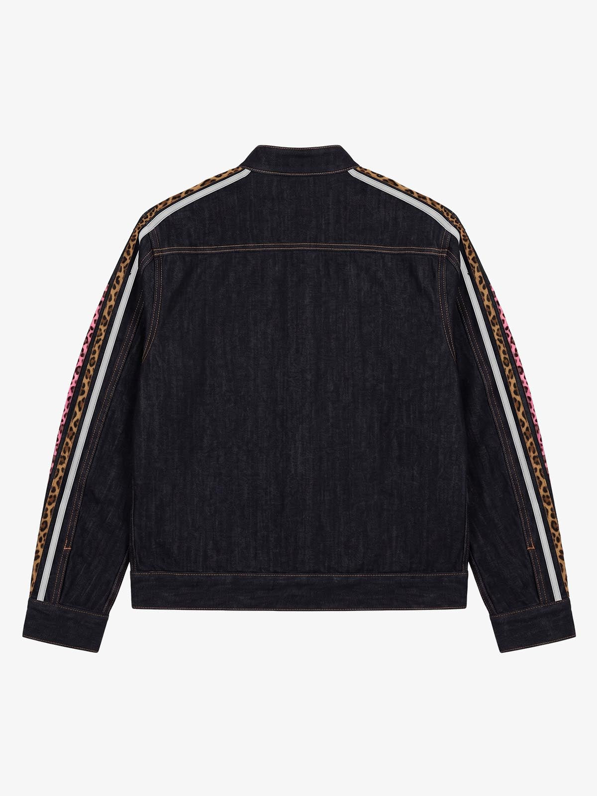 Contrast Tape Heavyweight Denim Jacket