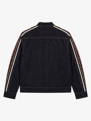 Contrast Tape Heavyweight Denim Jacket