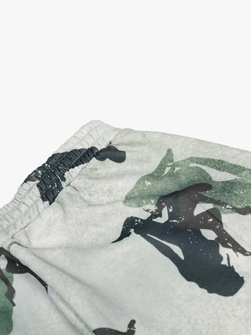 Camouflage-Silhouette-Grafikset