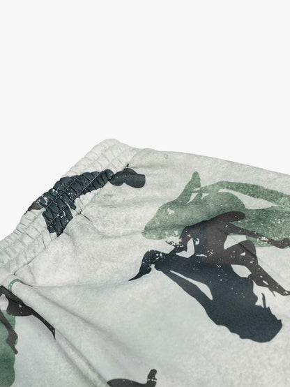 Camouflage-Silhouette-Grafikset