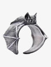 Sterling Silver Bat Animal Ring Gothic Punk Statement Jewelry for Men and Women 