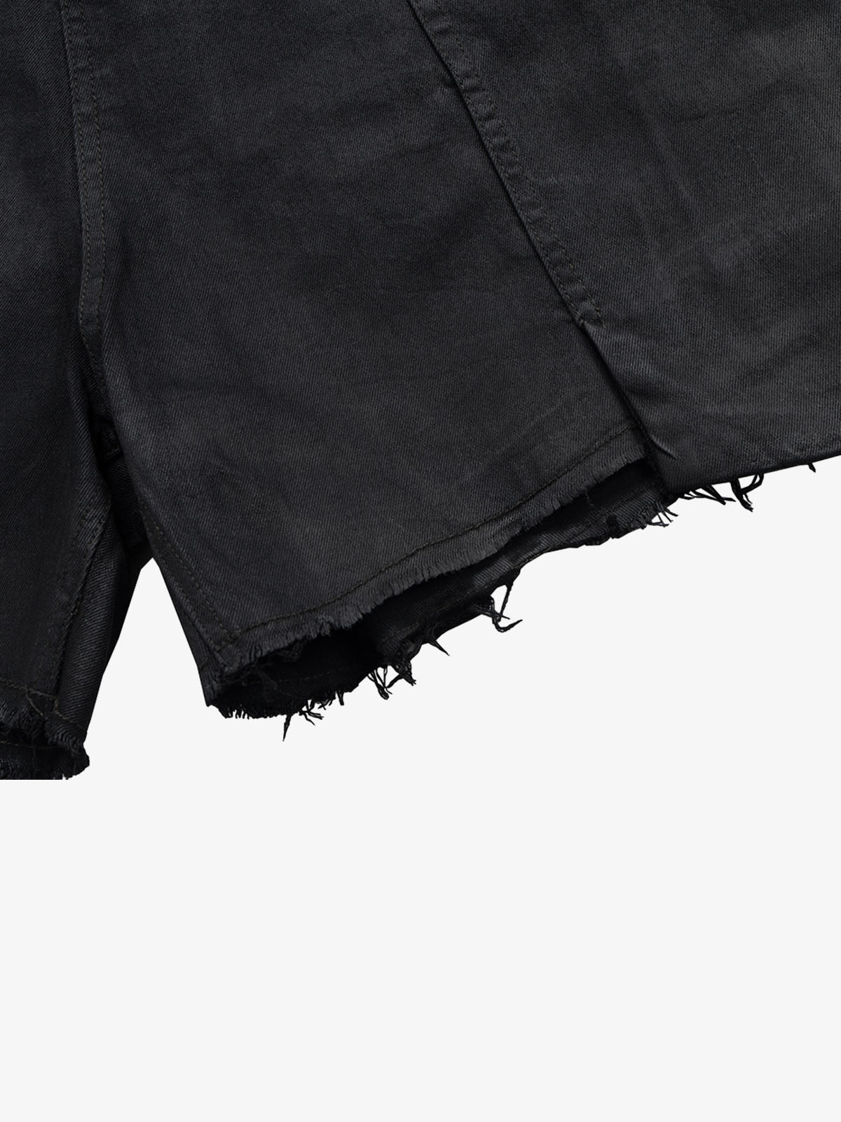 Industrial Multi-Pocket Distressed Cargo Shorts 