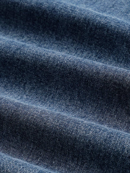 Embellished Wide-Leg Jeans with Unique Decorative Accents 