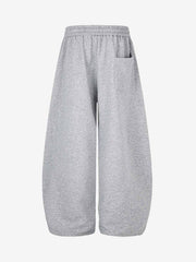 Flag Graphic Baggy Barrel Sweatpants