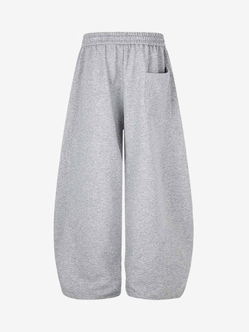 Flag Graphic Baggy Barrel Sweatpants