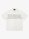 Barbed Wire Graphic Short Sleeve Shirt