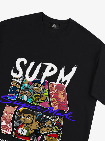 Street figures Bold Graphic T-Shirt 