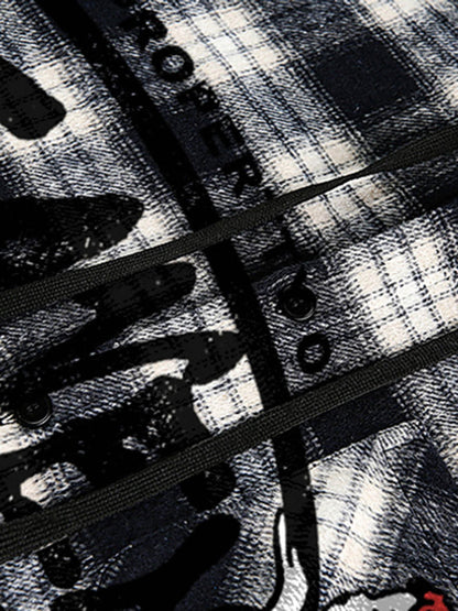 Cozy Plaid Patterned Knitwear for Winter Essentials 