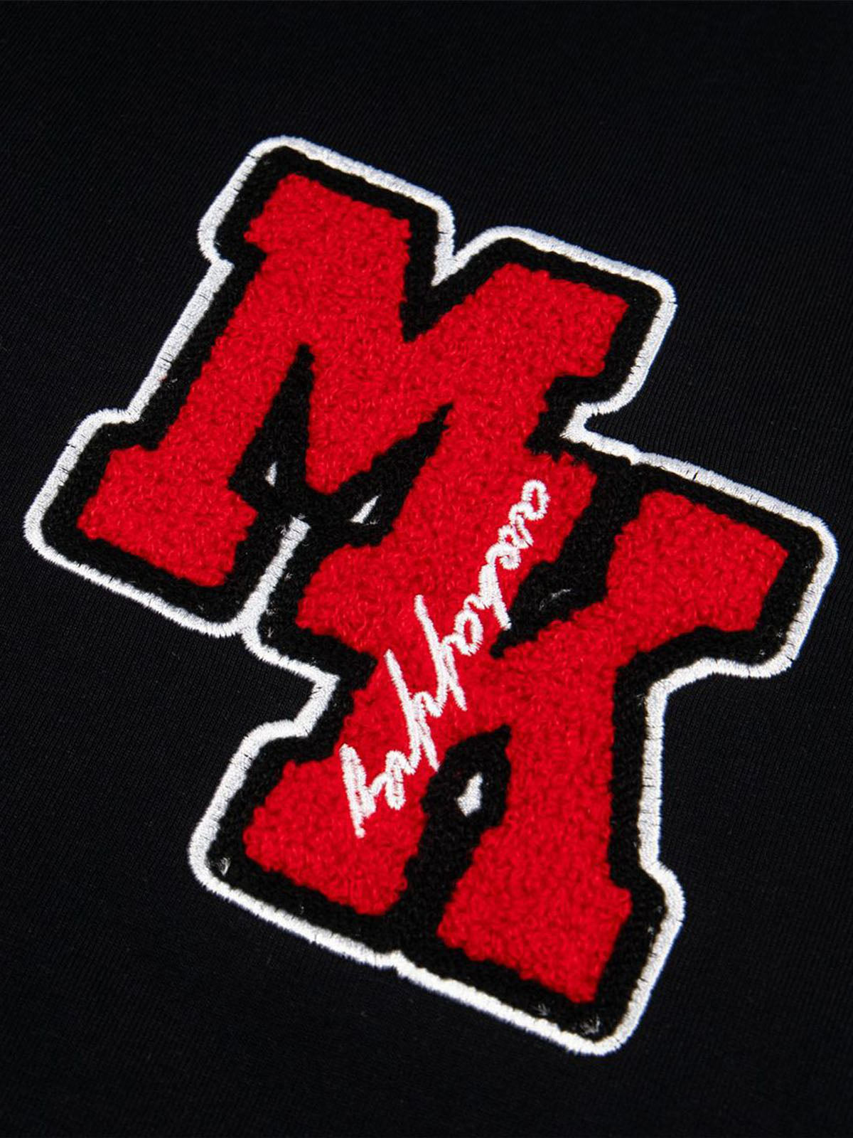 Retro Motorcycle Style Heavy Patch Embroidered T-shirt