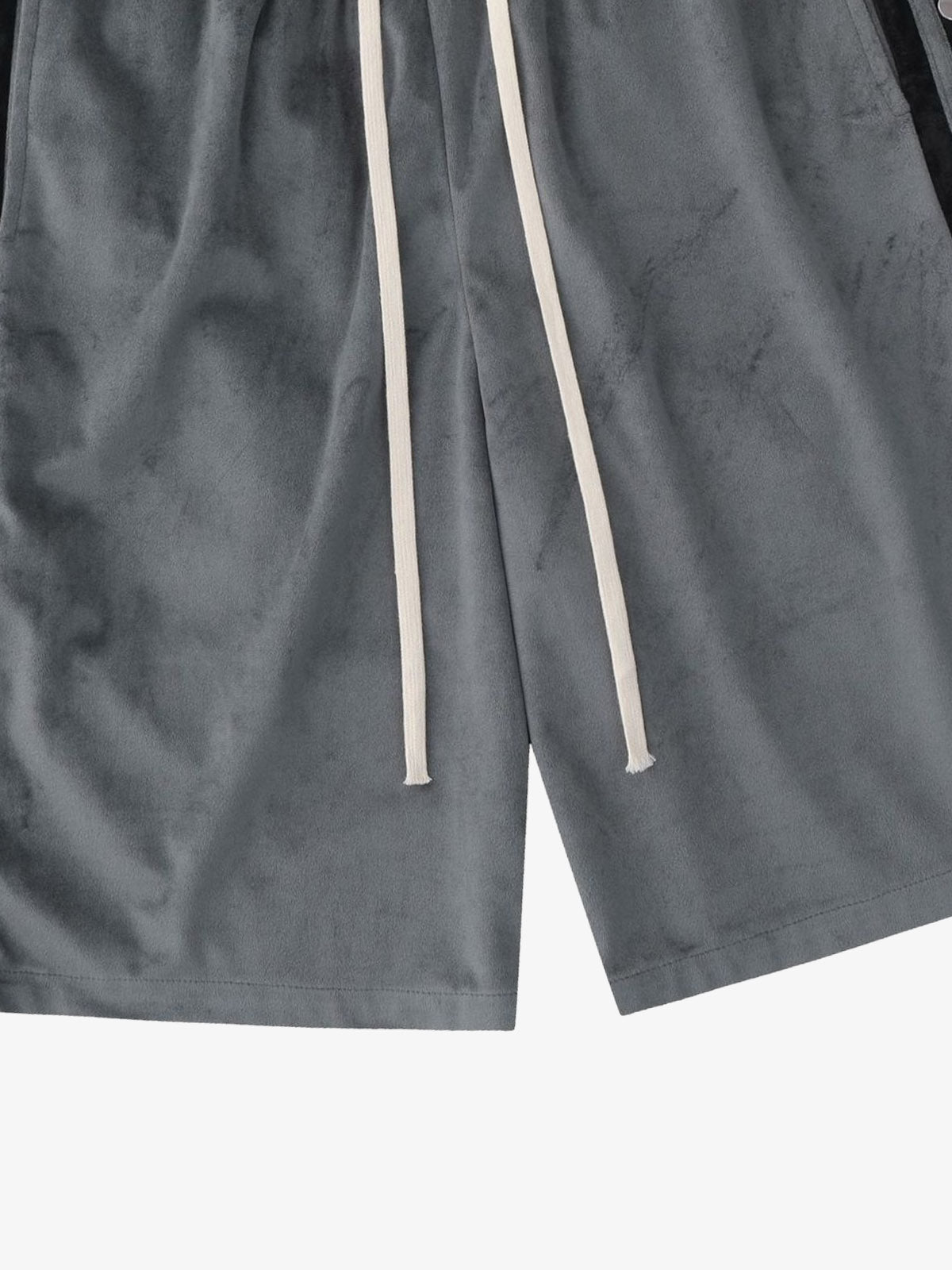 Pantalones cortos deportivos de gamuza