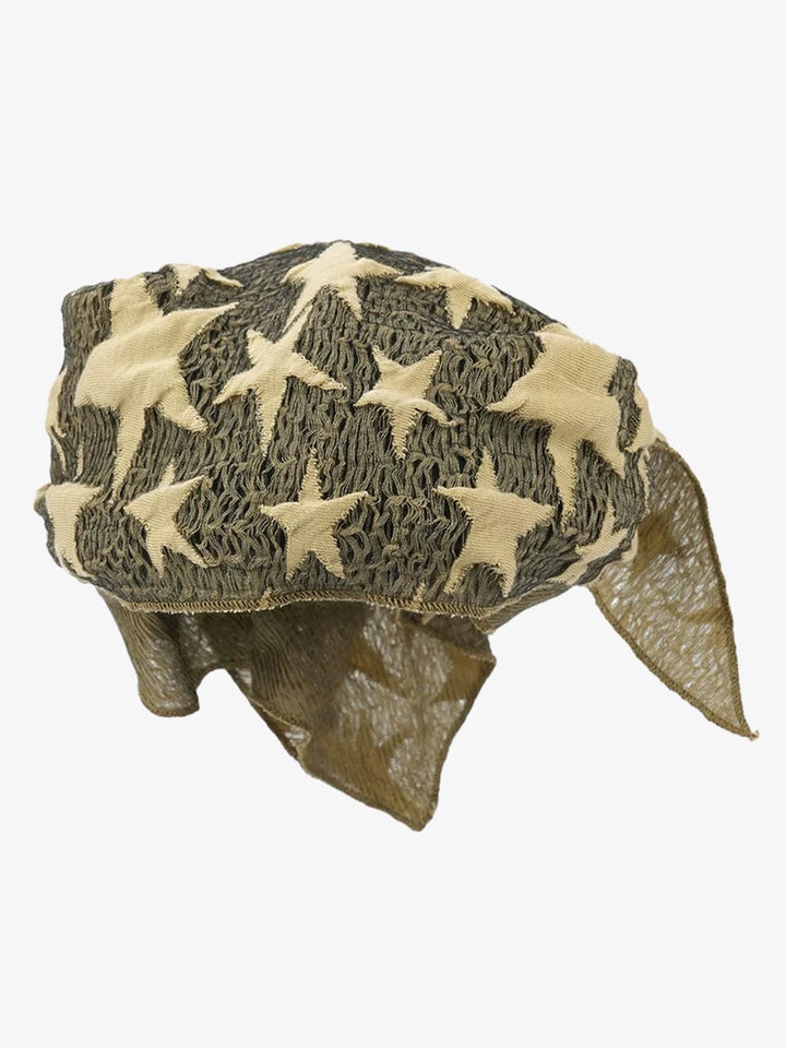 Star Triangle Graphic Bandana Cap