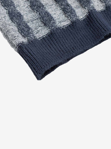 Striped Knit Sweater