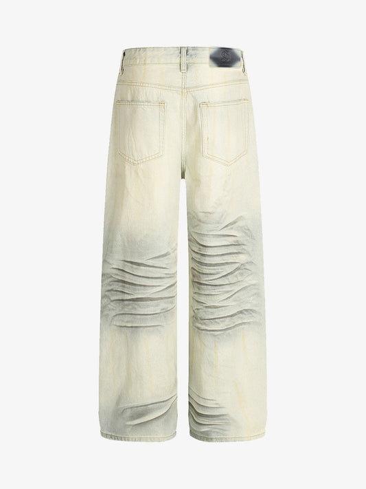 Distressed Wide-Leg Jeans for Women - Fashionable and Comfortable Denim Trousers 