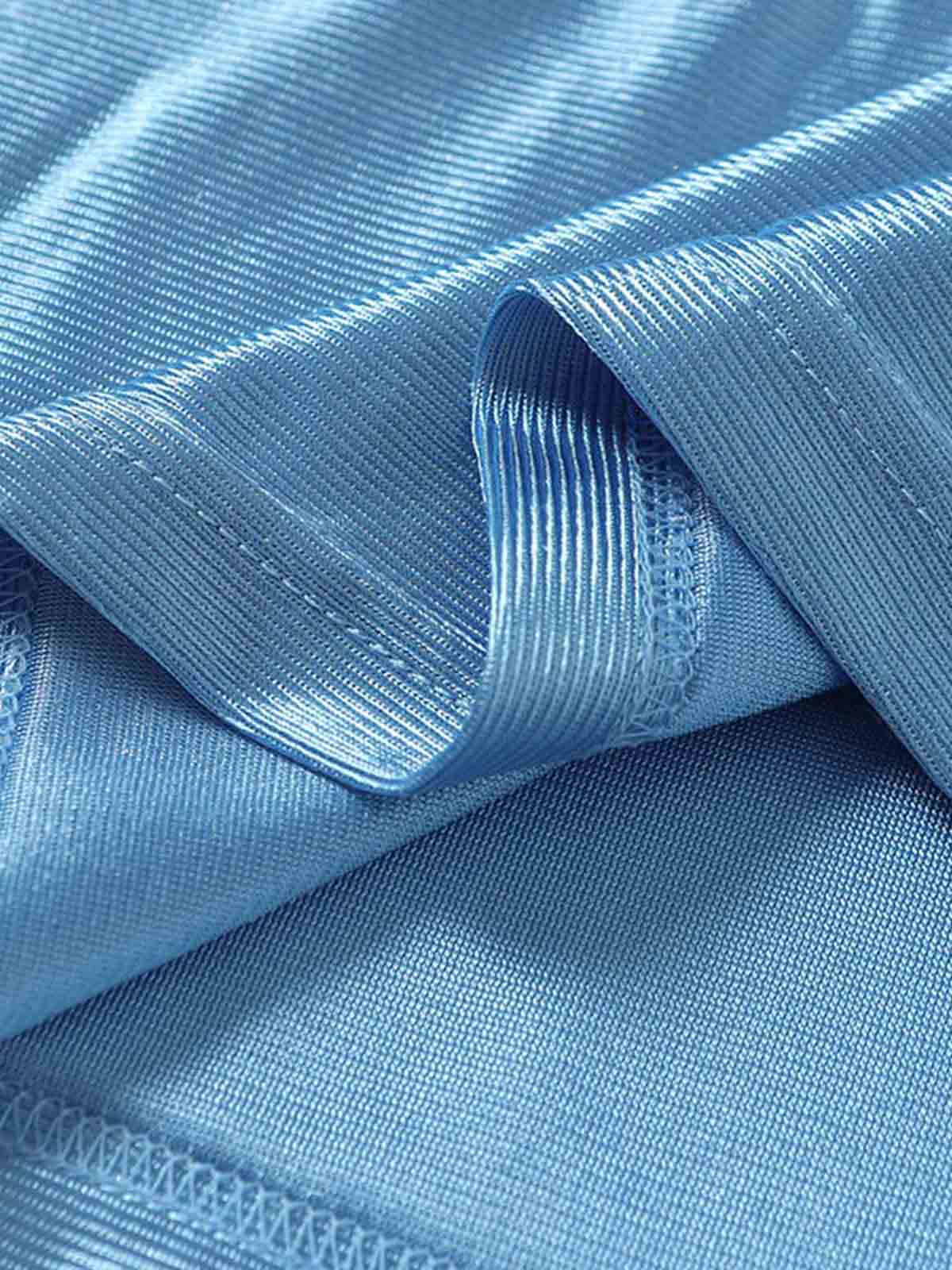 Supermade Classic Blue Embroidered Jersey Pattern Customization 