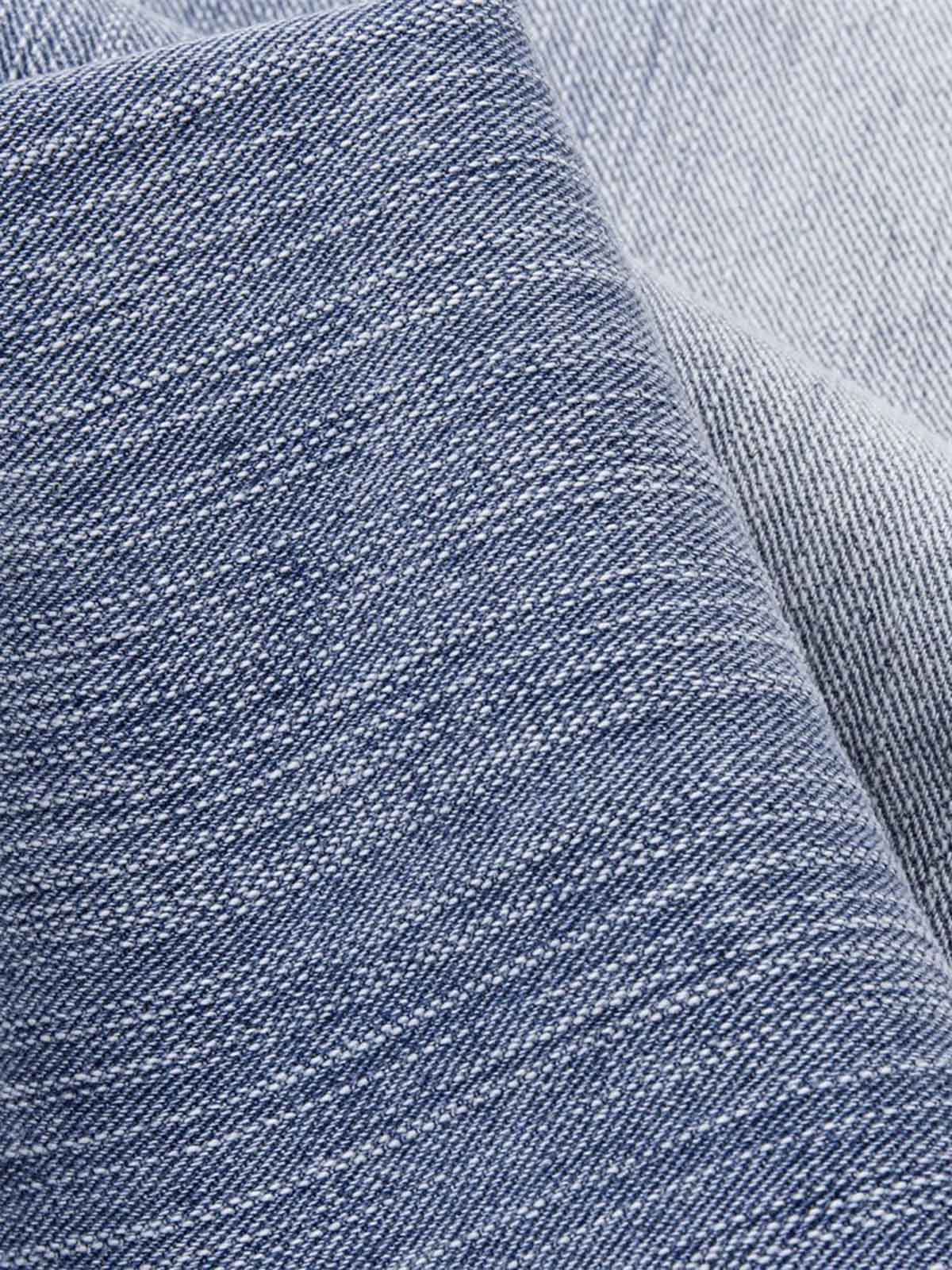 Vintage Washed Patchwork Distressed Scimitar Jeans 