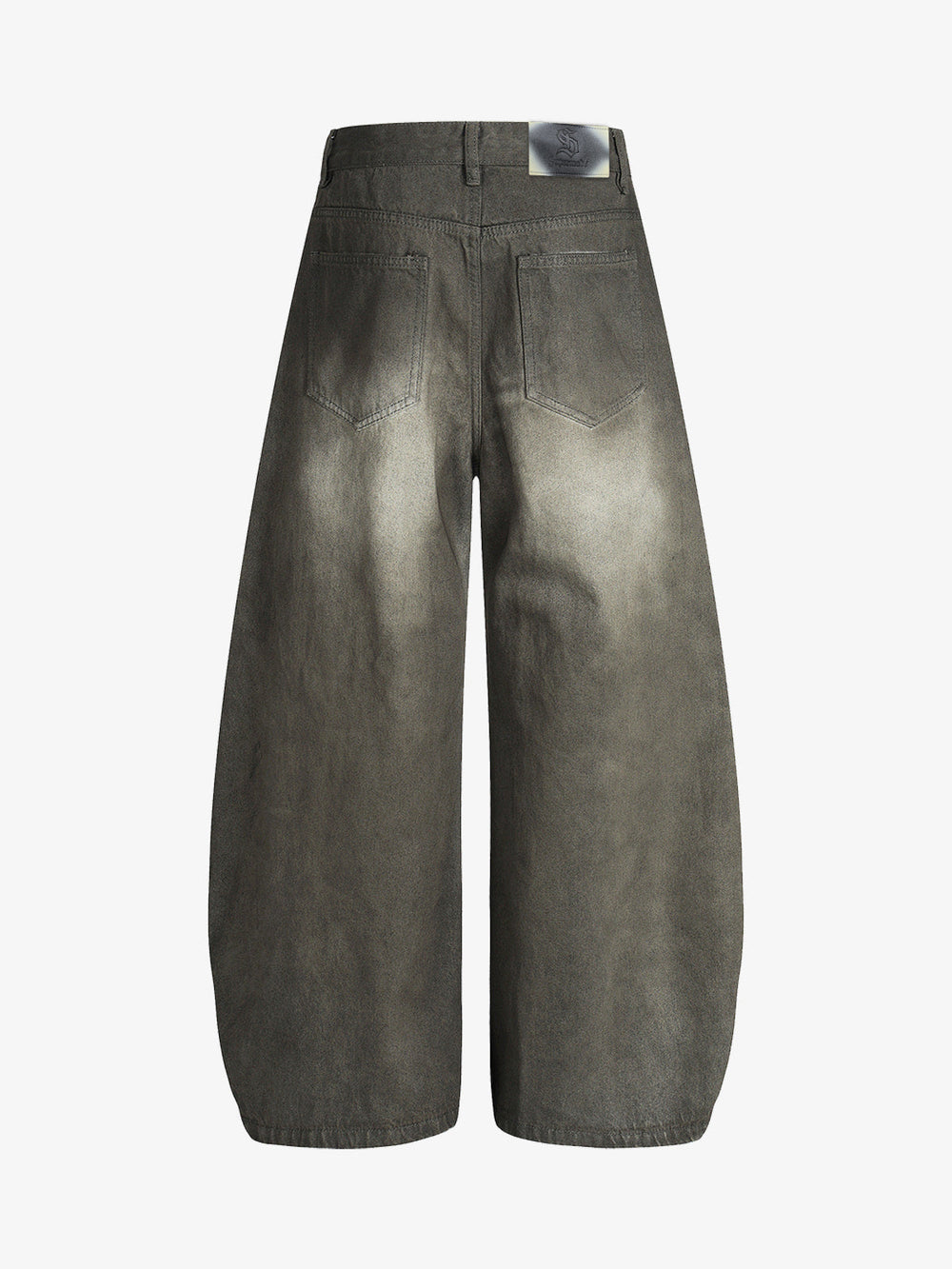 Vintage Faded Wide Barrel Jeans 