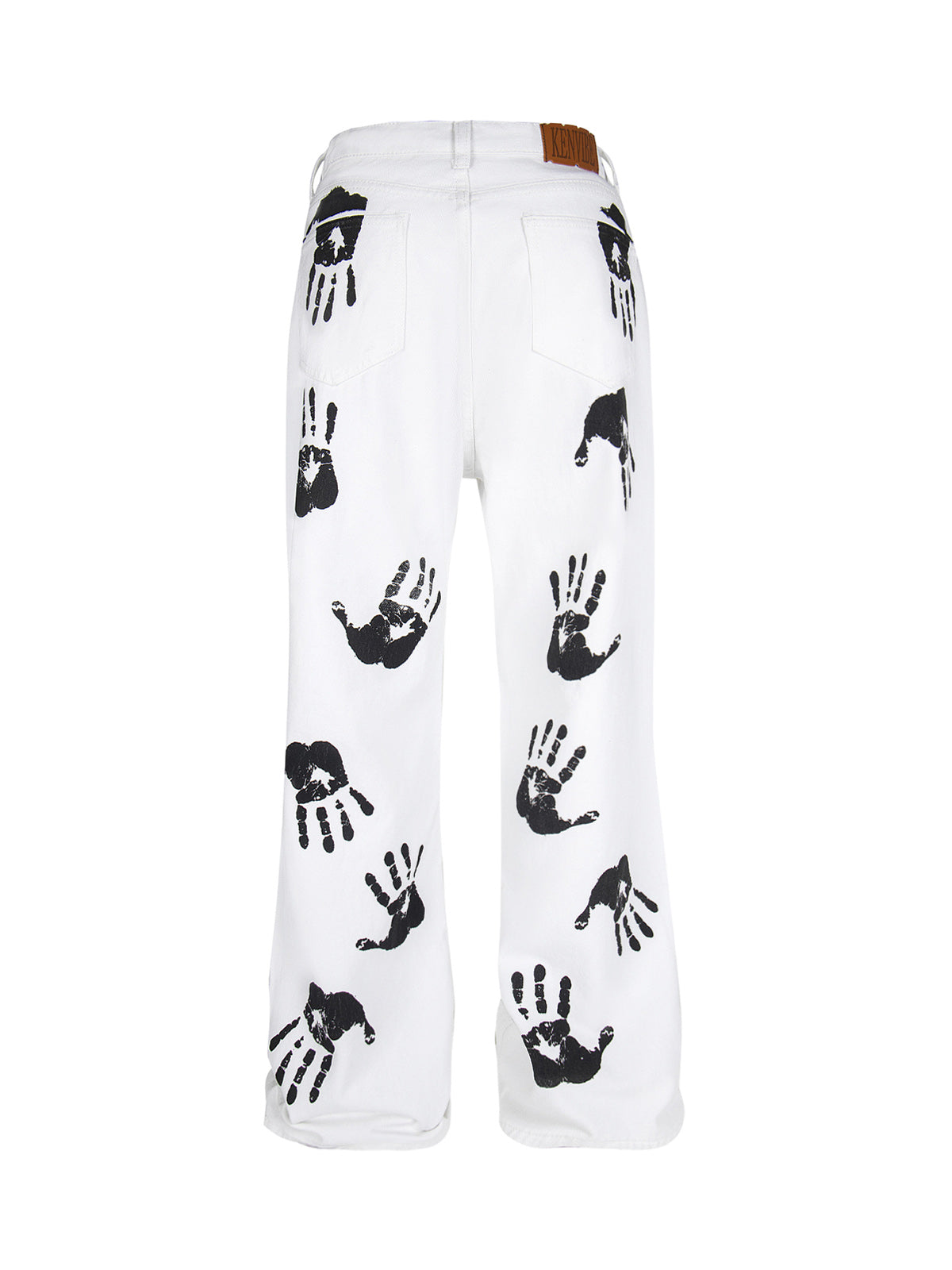 Palm Print Cleanfit Casual Pants 