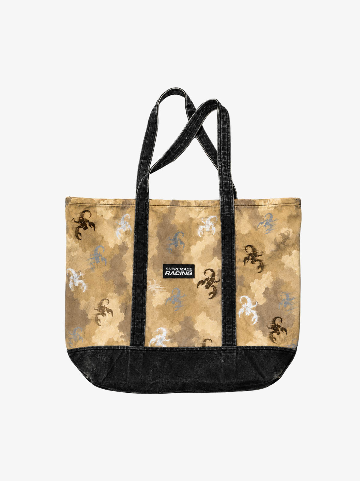 Scorpion Camo Graphic Washed Twill Tote Bag