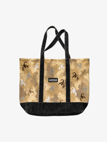 Scorpion Camo Graphic Washed Twill Tote Bag