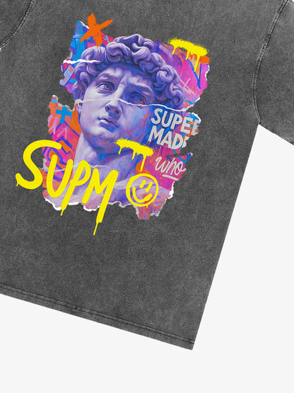 Vibrant Graffiti Art T-Shirt for Urban Fashion Lovers 