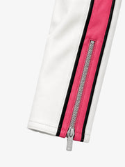 Color Block Faux Leather Biker Jacket