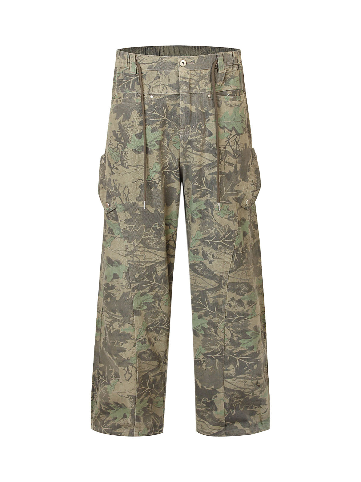 Camouflage Multi-Pocket Cargo Pants - 2355
