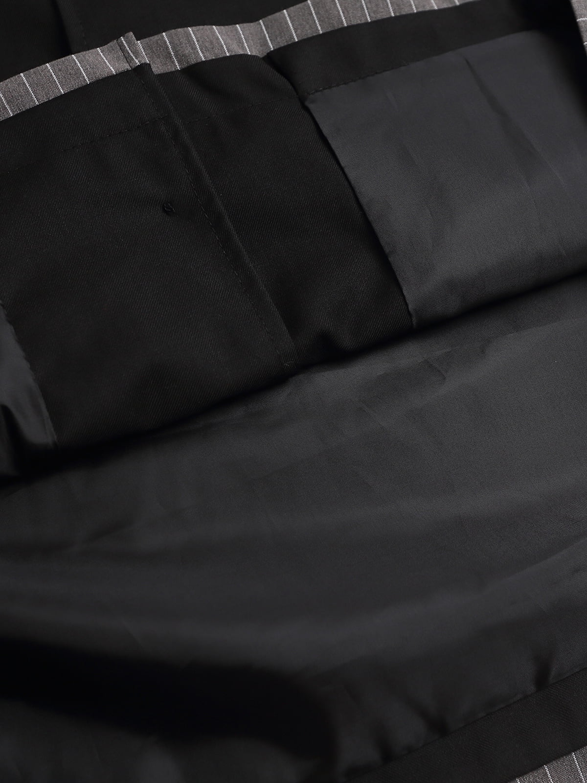 Deconstructed Double-Collar Cropped Jacket