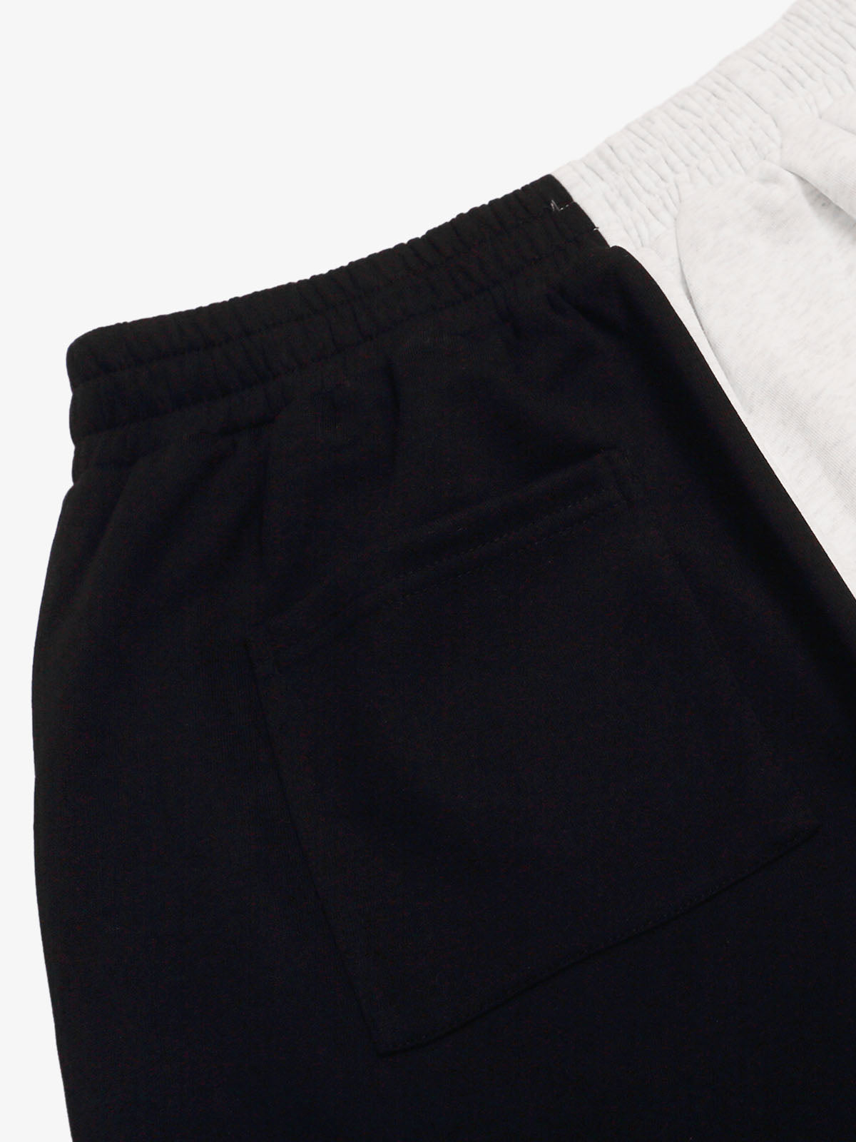 Camo Flag Graphic Patchwork Wide-Leg Sweatpants