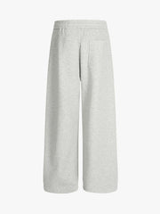 Drawstring Wide Leg Relaxed Sweatpants 
