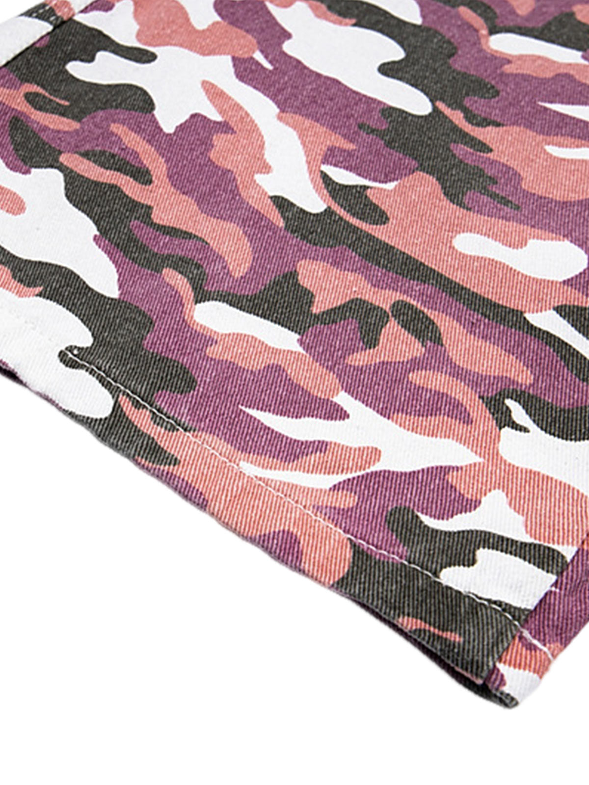 Cleanfit Pink Camouflage Multi Pocket Cargo Pants