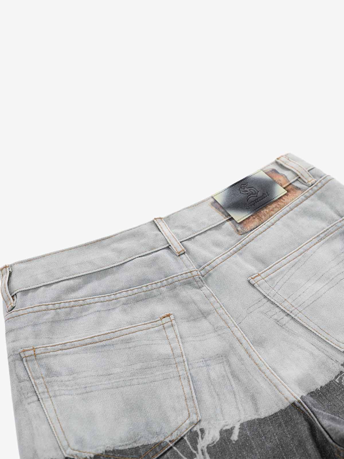 3D Printed Trompe L'oeil Jeans 