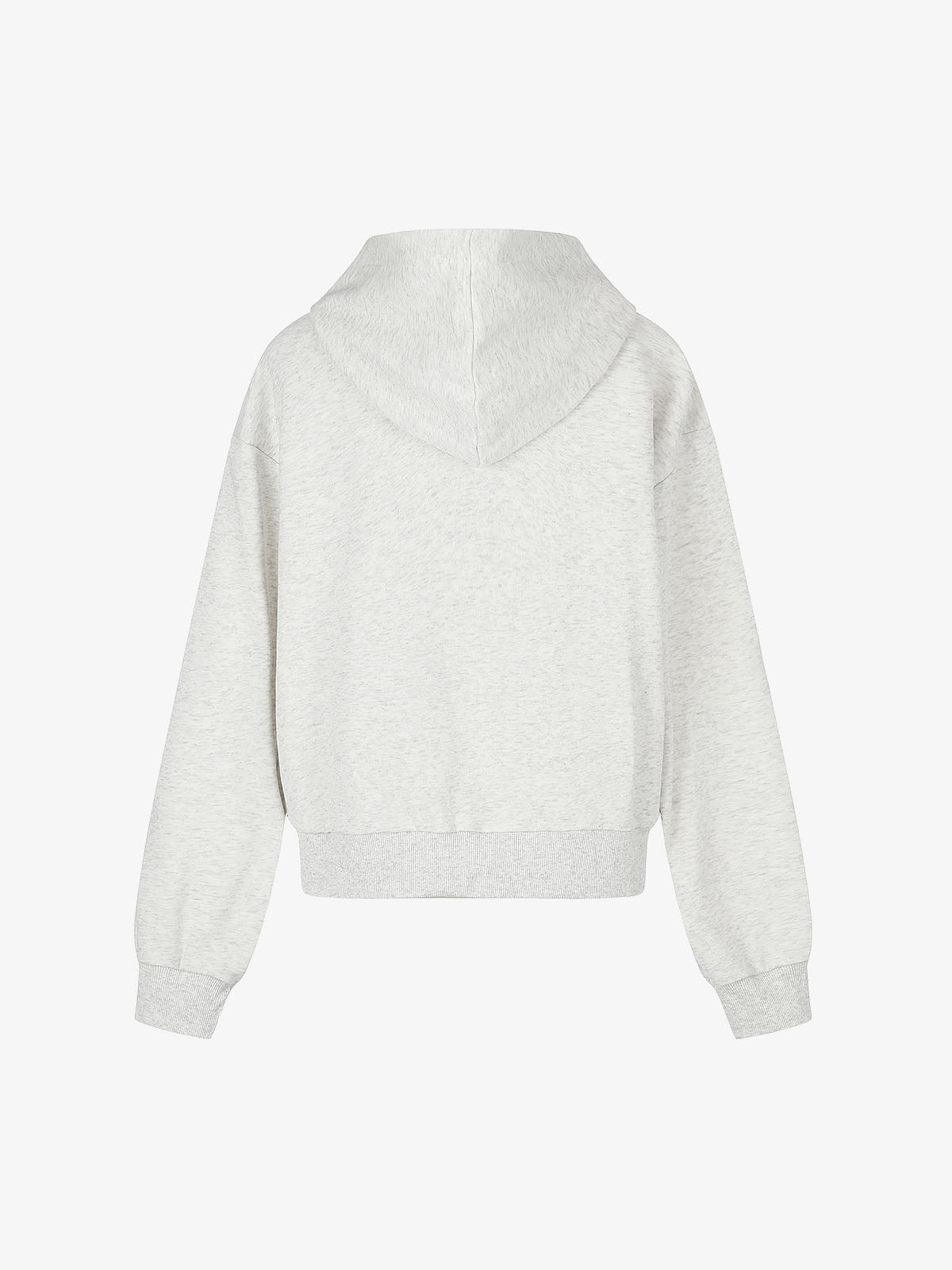 Thesupermade Distressed Number Print Regular Fit Pullover Hoodie