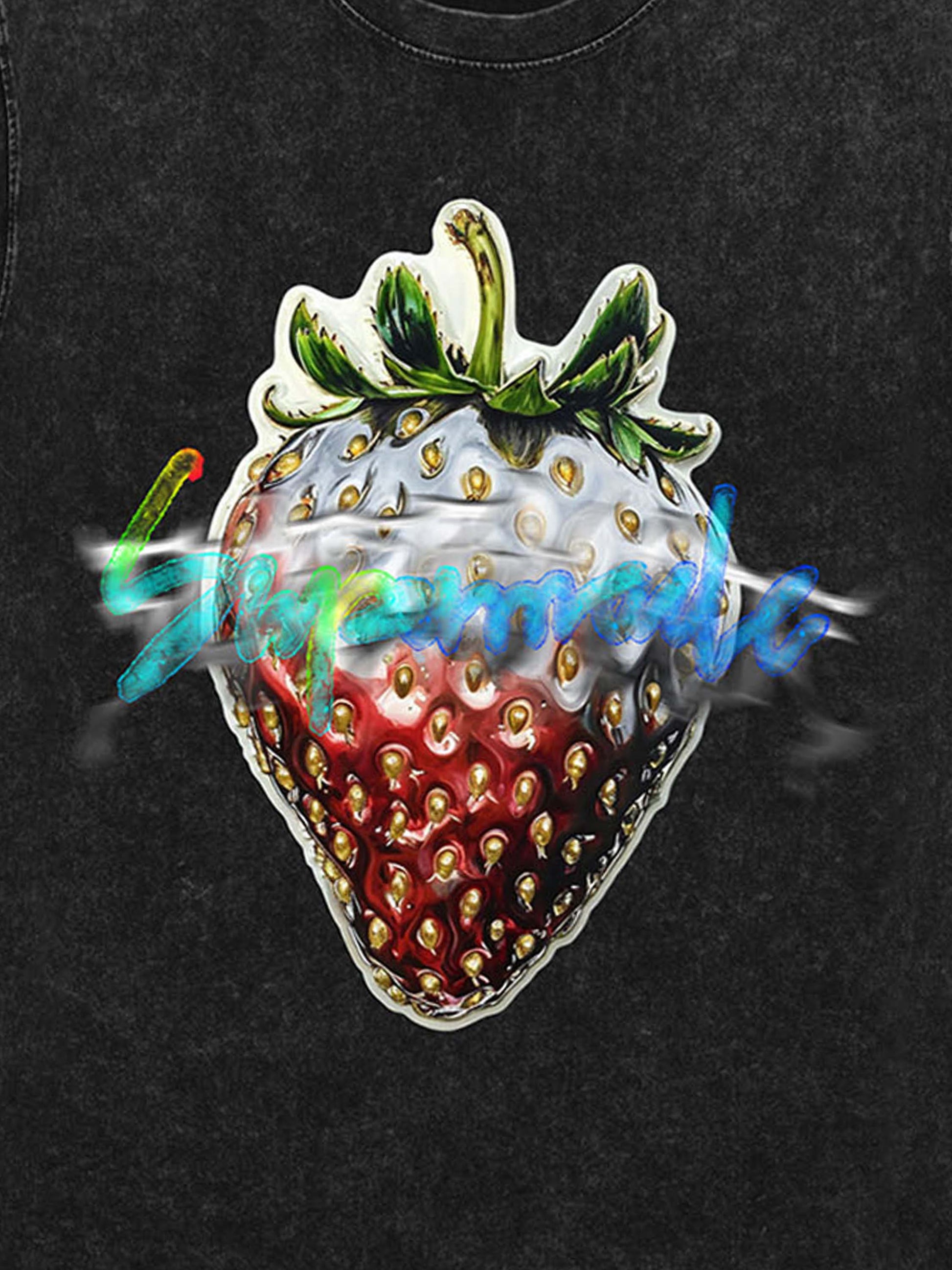 Thesupermade Street Metallic Strawberry Phantom T-shirt 