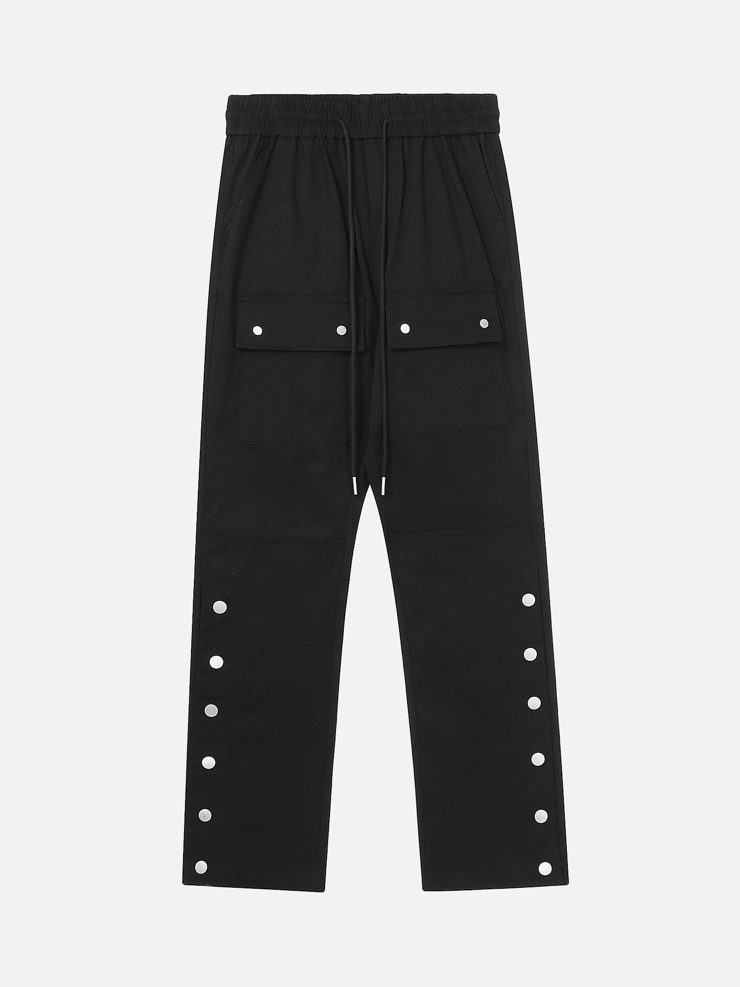 Street Fashion Slit Button Design Casual Sweatpants
