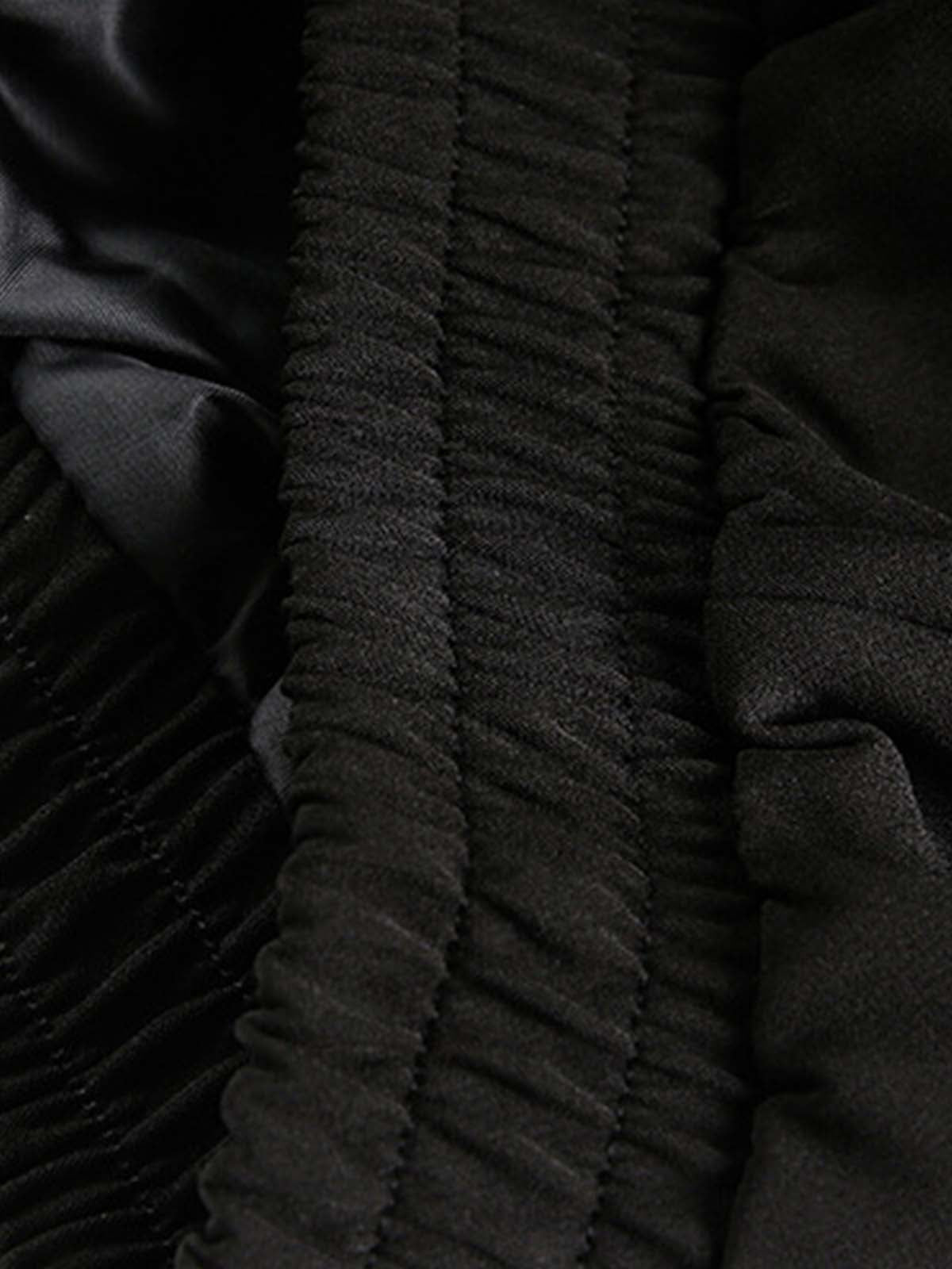 Structured Lapel Zip Front Pocket Jacket