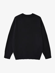 Skull Skeleton Graphic Knit Sweater