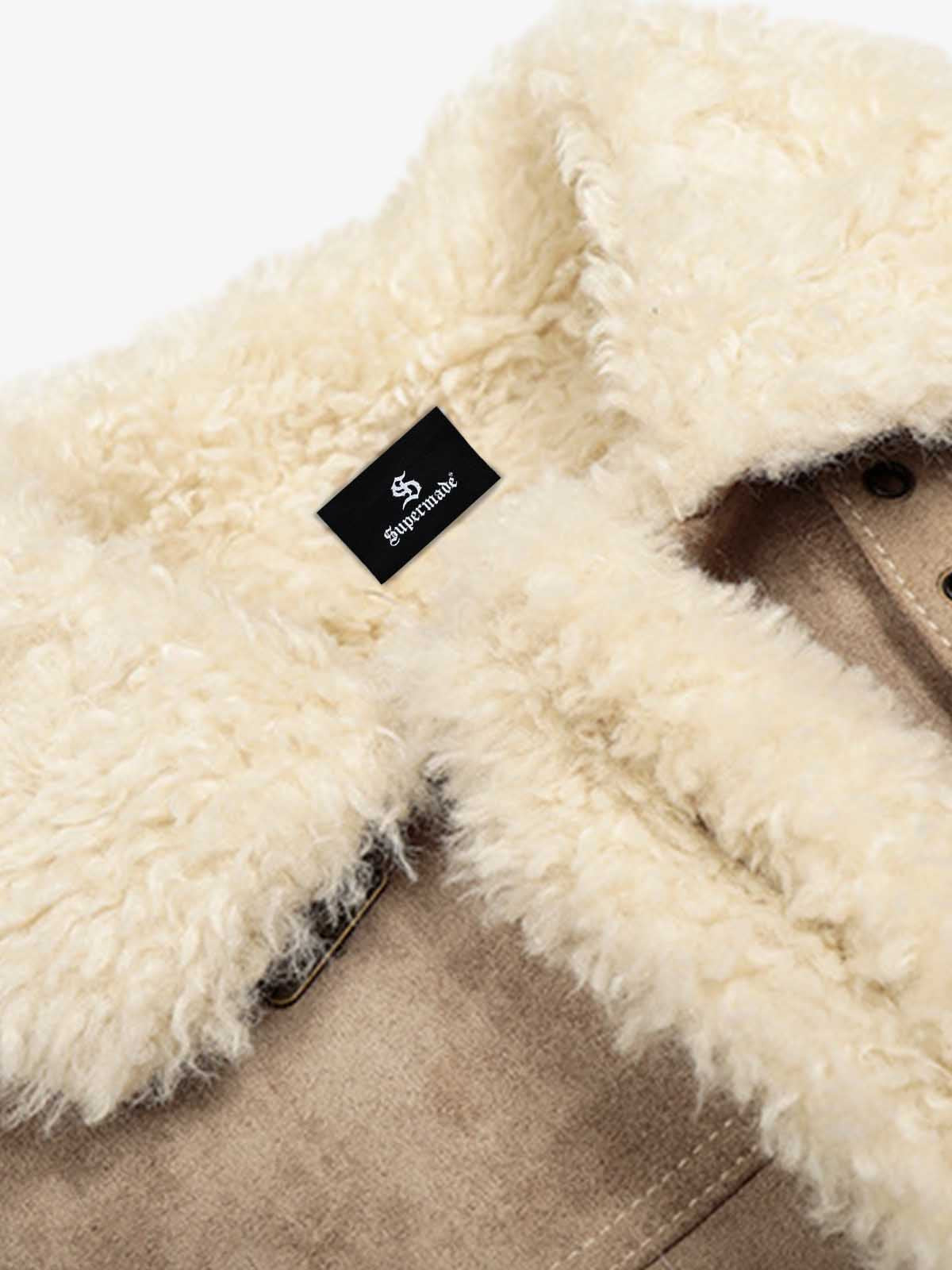 Stylish Faux Fur Collar Jacket for Men and Women - Trendy Design with High-Quality Finish 