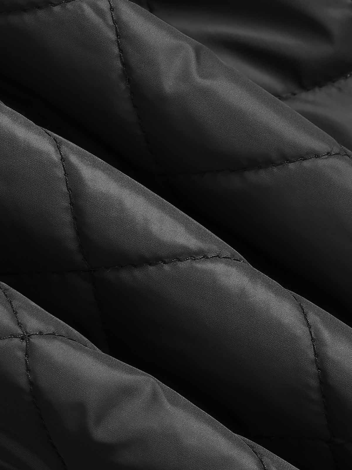 Double-Breasted Stand-Collar Jacket