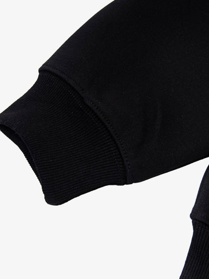 Cotton Blend Hoodie with Hair Clip Print Design for Men and Women 