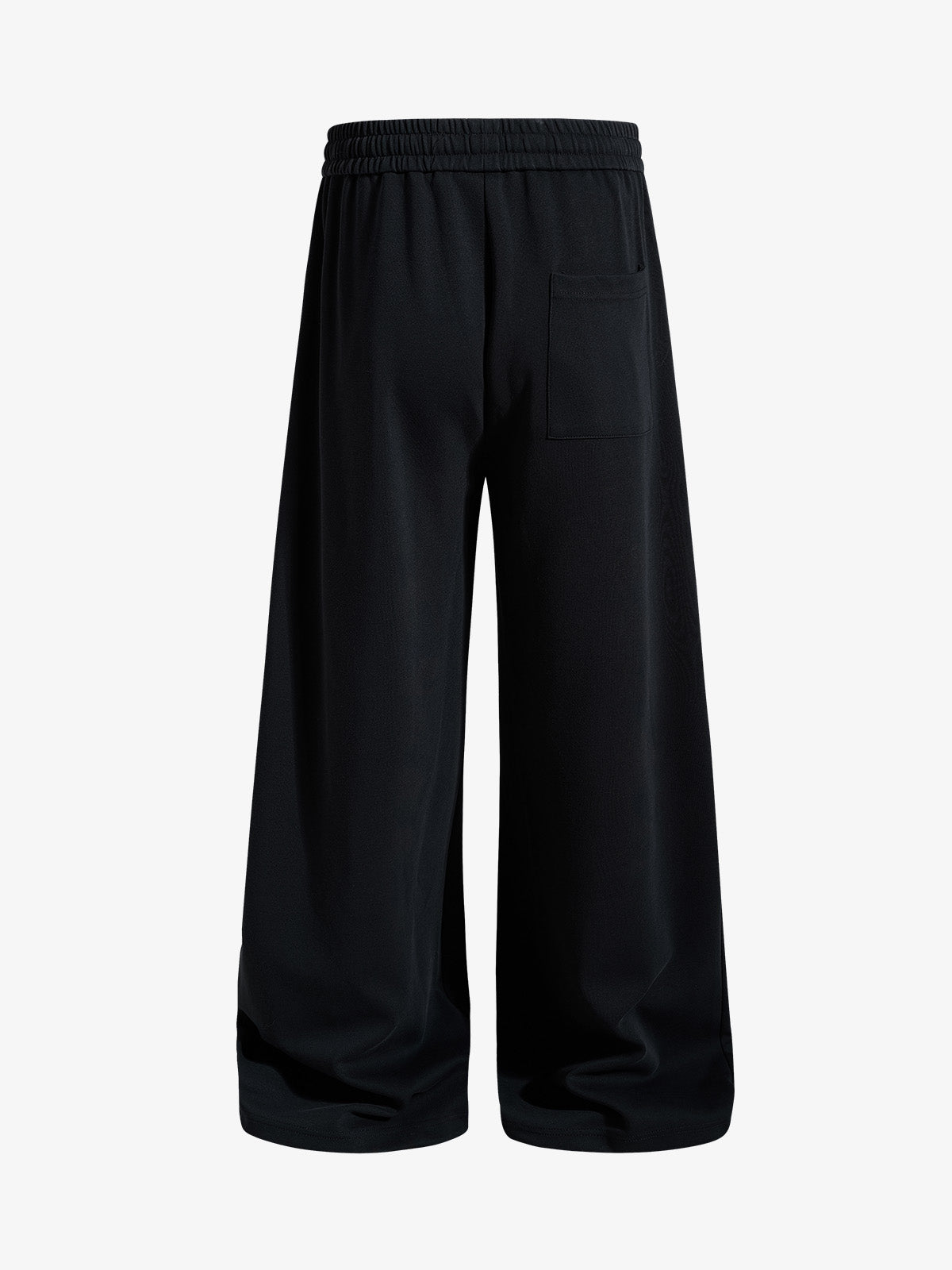 Distressed Foam Graphic Drawstring Sweatpants