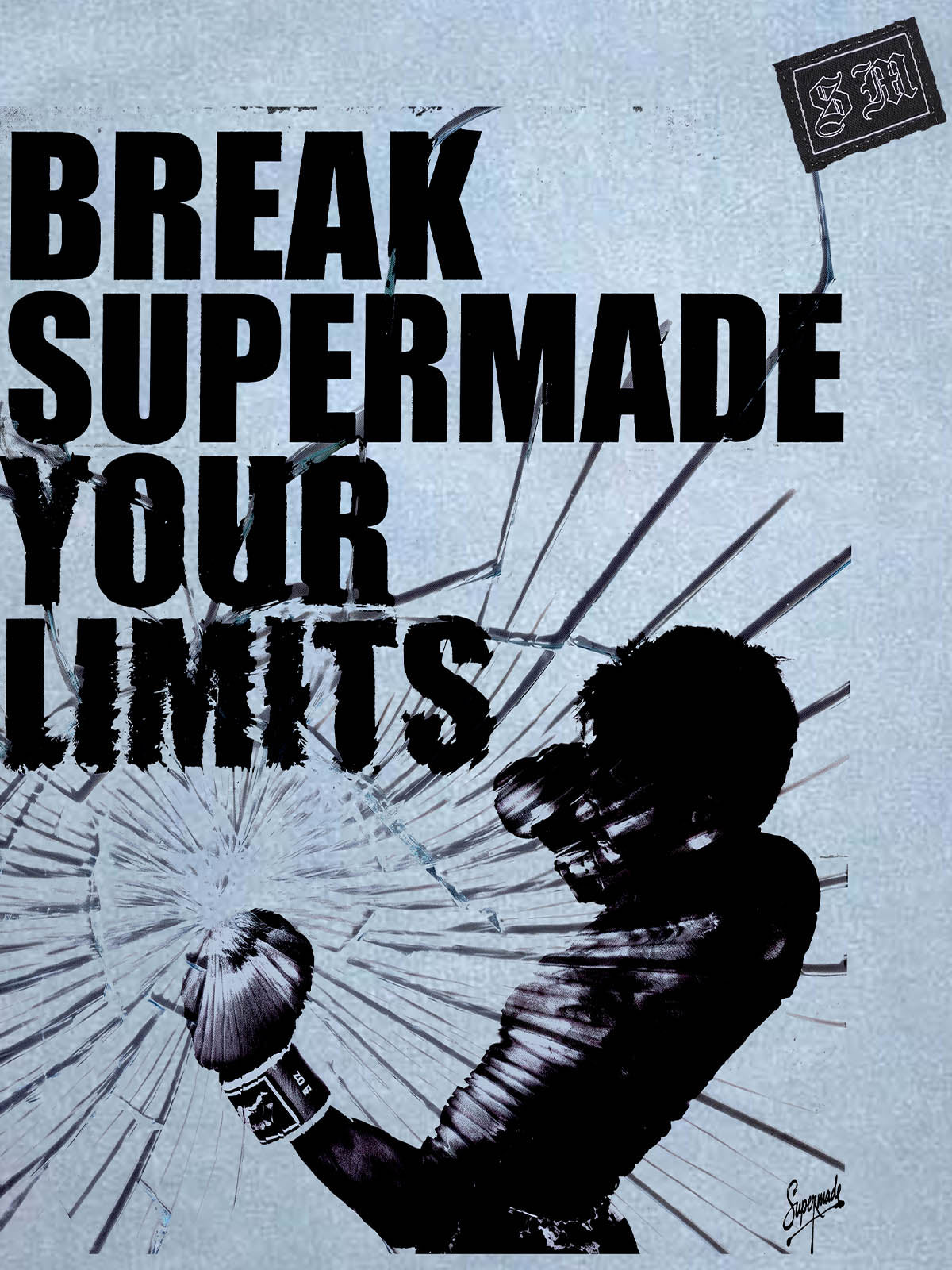 Washed Break Limits Graphic T-Shirt 