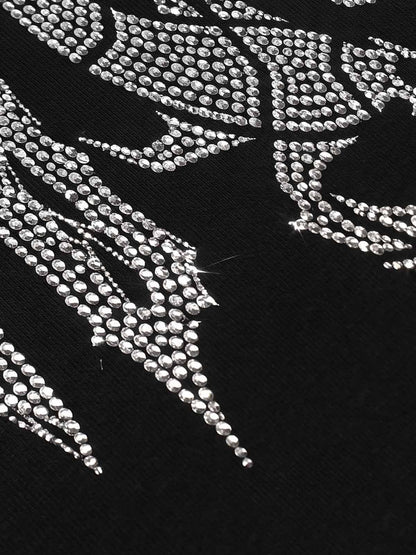Rhinestone Scorpion Gothic Shorts 