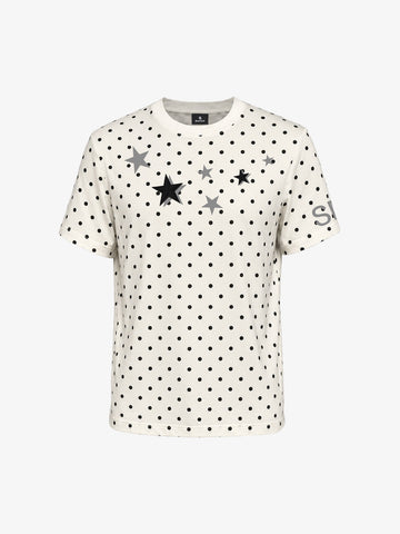 Polka Dot Skull Tee