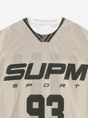 3D Graphic Jersey Long Sleeve Tee