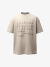 Hand-Drawn Numeric Jersey T-Shirt 