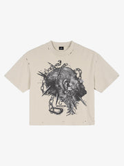 Slash Horror Portrait Graphic Tee