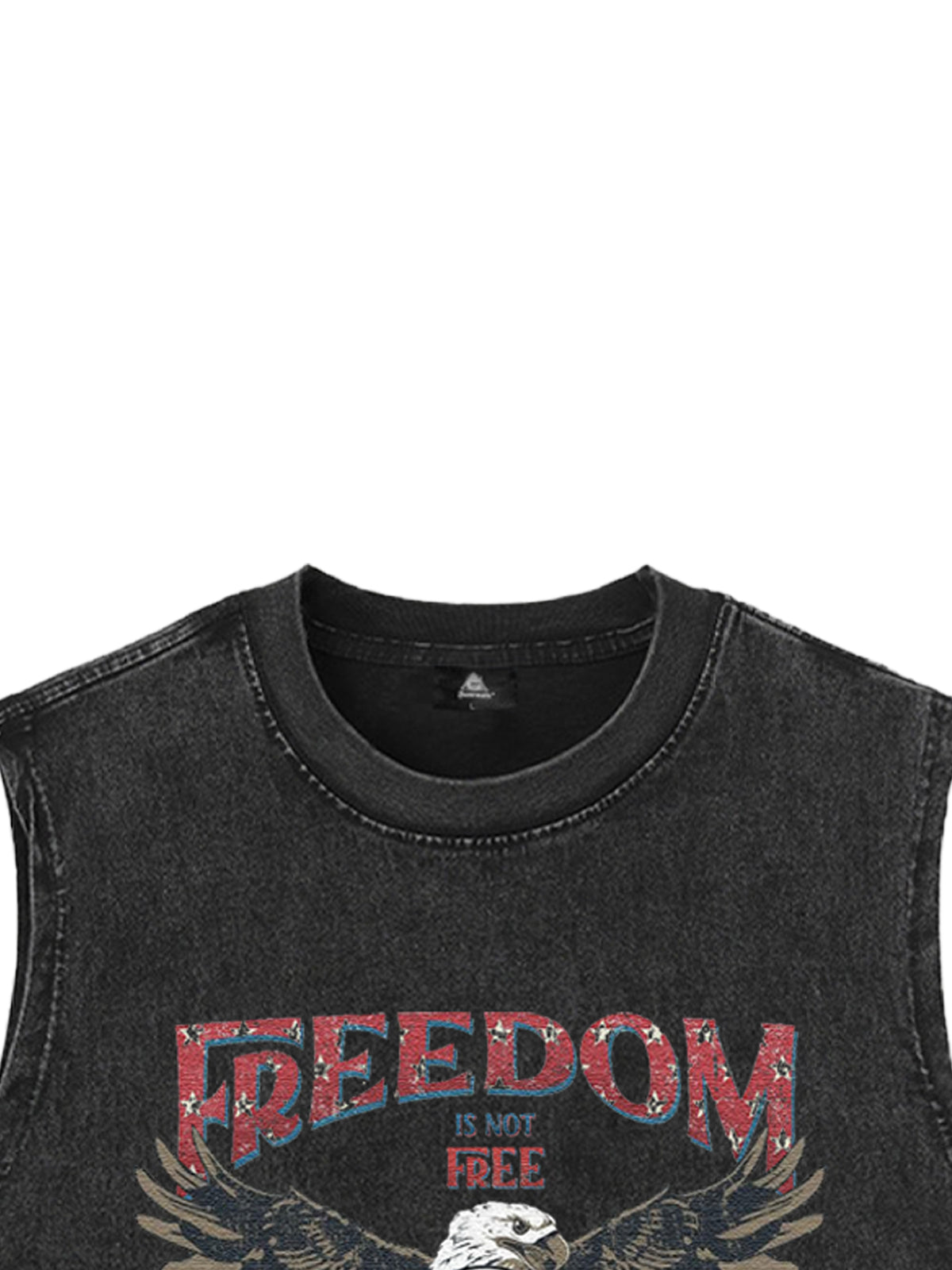 Original Patriotic Eagle Graphic Tank Top 