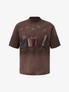 Musical Instrument Graphic Tee – Oversized Cotton Streetwear Fit
