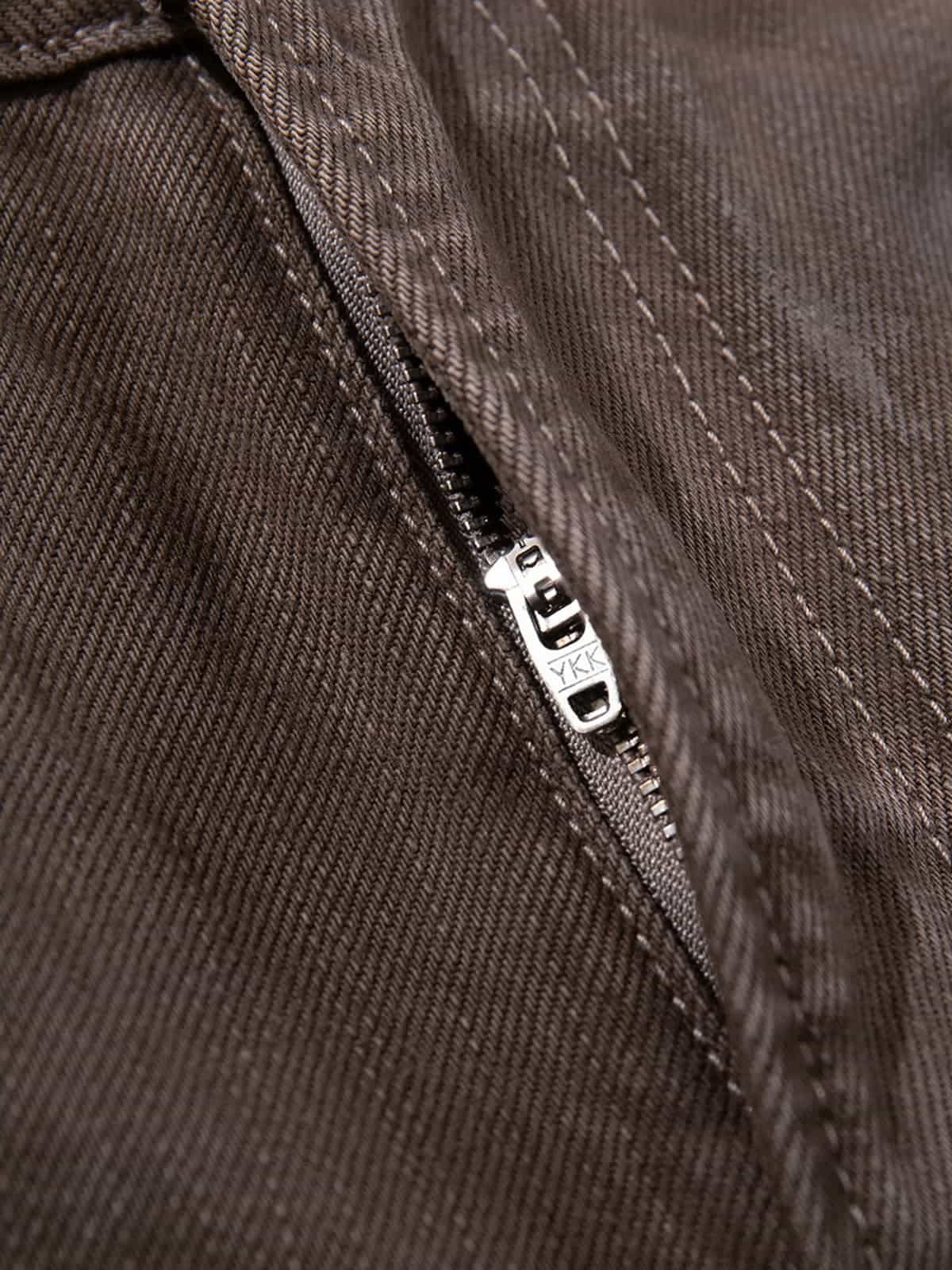 Retro Graffiti Painted Distressed Wide-Leg Jeans 