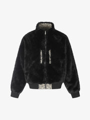 Leopard Reversible Faux-Fur Coat